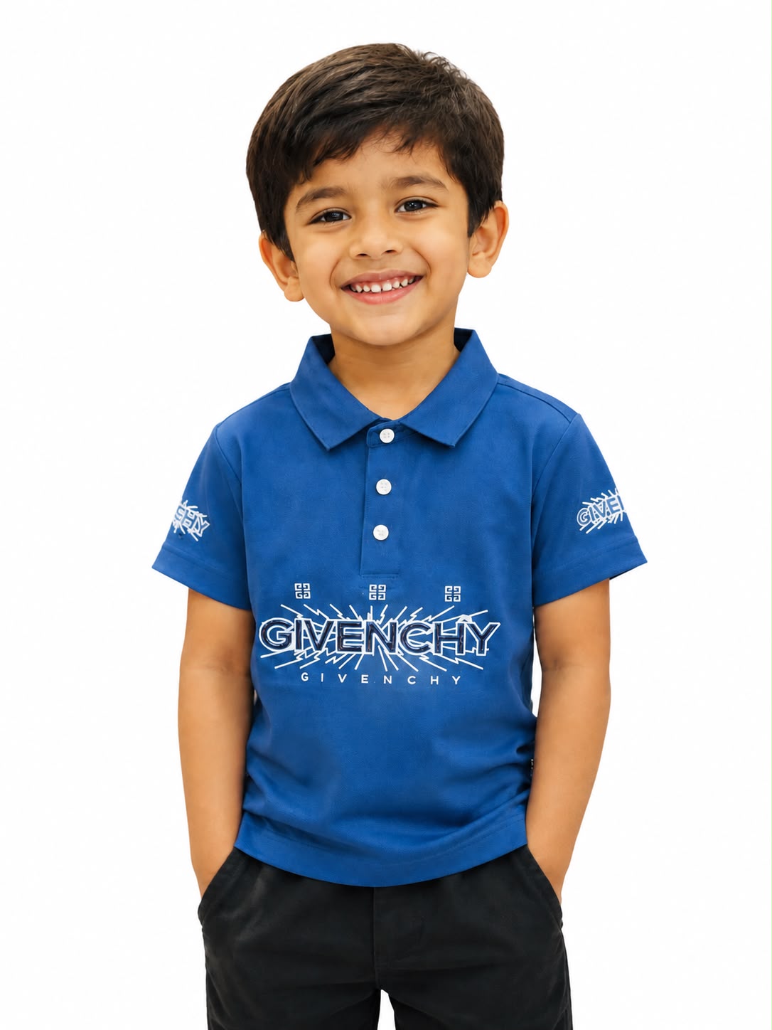Baby polo t-shirt.